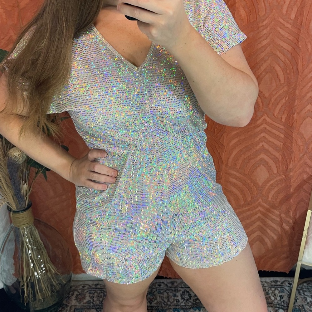 Sequin Romper